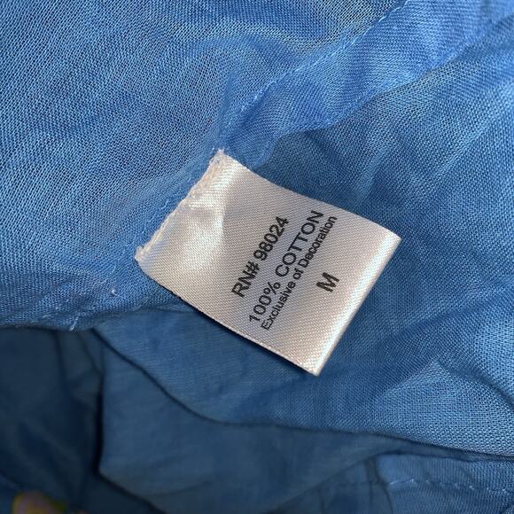 House of Harlow Helena Maxi Dress Medium Tiered Boho Floral - Picture 9 of 12